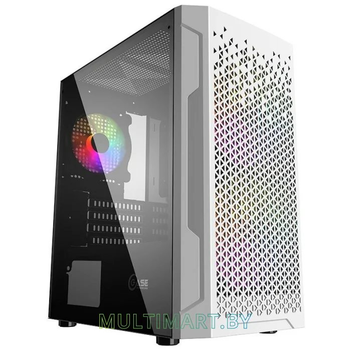 Корпус Powercase Mistral Micro Z3W Mesh LED (CMIMZW-L3)